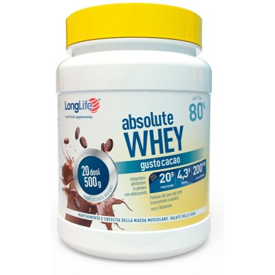 LONGLIFE ABSOLUTE WHEY CACAO LONGLIFE ABSOLUTE WHEY CACAO