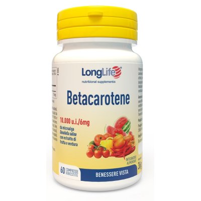 BETACAROTENE 60CPR LONG LIFE BETACAROTENE 60CPR LONG LIFE