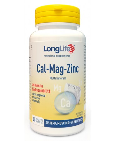 CALCIUM/MAG/ZINC 60TAV LONG LIFE