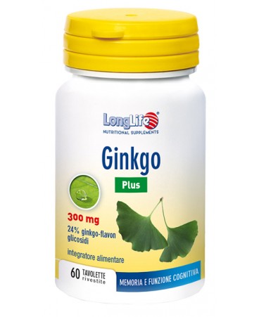 LONGLIFE GINKGO PLUS 60TAV 48G