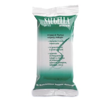 SAUGELLA-ATTIVA SALV DET 15PZ