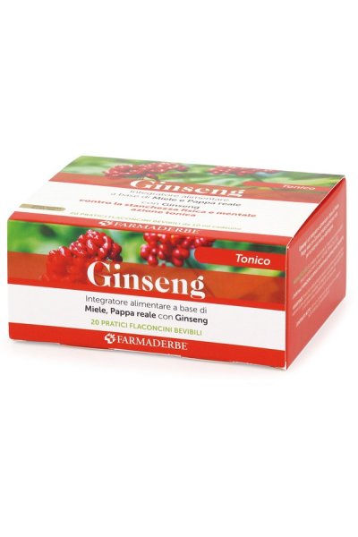 FIALE GINSENG 20FL 10ML FIALE GINSENG 20FL 10ML