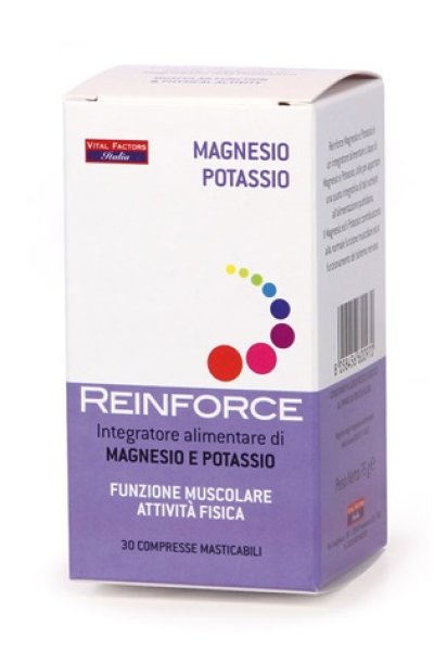 REINFORCE MAGNESIO+K 30CPR REINFORCE MAGNESIO+K 30CPR
