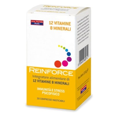 REINFORCE 12VIT+8MINER 30CPR REINFORCE 12VIT+8MINER 30CPR