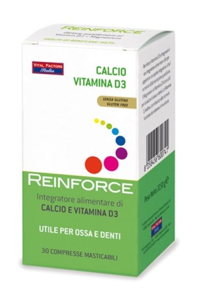 REINFORCE CA VIT D 30CPR REINFORCE CA VIT D 30CPR