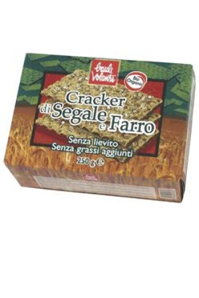 CRACKER SEGALE FARRO 250G CRACKER SEGALE FARRO 250G