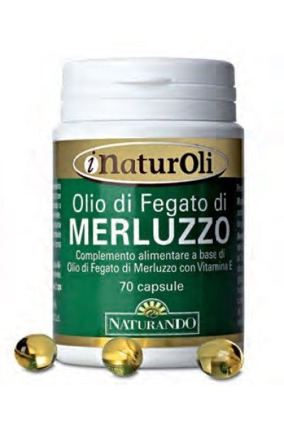 FEGATO MERLUZZO 70CPS NATURANDO FEGATO MERLUZZO 70CPS NATURANDO