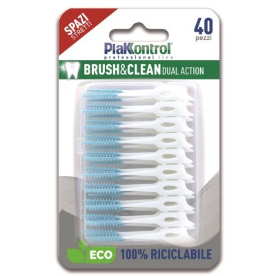 PLAKKONTROL BRUSH&CLEAN 40PZ PLAKKONTROL BRUSH&CLEAN 40PZ