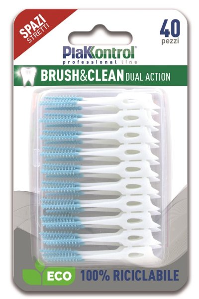 PLAKKONTROL BRUSH&CLEAN 40PZ PLAKKONTROL BRUSH&CLEAN 40PZ