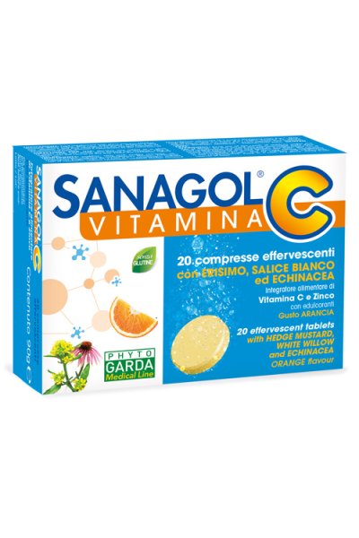 SANAGOL C C/SALICINA 20CPR EFF SANAGOL C C/SALICINA 20CPR EFF