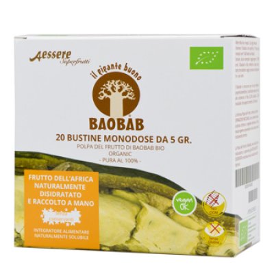 BAOBAB AESSERE POLPA BIO 20X5G BAOBAB AESSERE POLPA BIO 20X5G