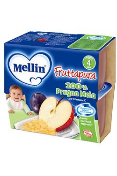 MELLIN FRUTTAPURA PRUG/MEL 4X100 MELLIN FRUTTAPURA PRUG/MEL 4X100