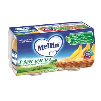 MELLIN OMOG BANANA 2X100G MELLIN OMOG BANANA 2X100G
