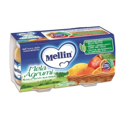 MELLIN OMOG MELA/AGR 2X100G MELLIN OMOG MELA/AGR 2X100G