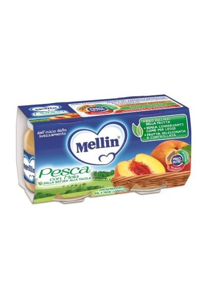 MELLIN OMOG PESCA/MELA 2X100G MELLIN OMOG PESCA/MELA 2X100G