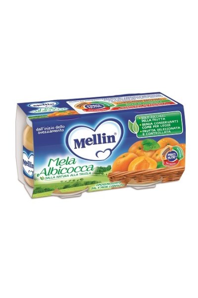 MELLIN OMOG MELA/ALBIC 2X100G MELLIN OMOG MELA/ALBIC 2X100G