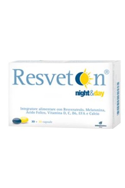 resveton night&day integratore per la donna 60 capsule resveton night&day integratore per la donna 60 capsule