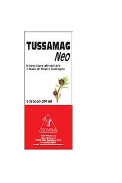 TUSSAMAG NEO SCIROPPO 200ML TUSSAMAG NEO SCIROPPO 200ML