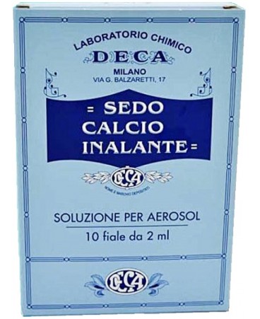 SEDOCALCIO INALANTE 10F 2ML