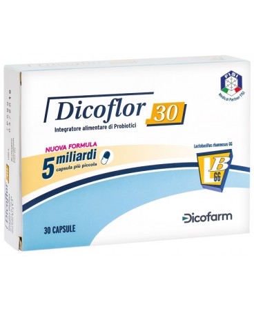 DICOFLOR 30 FERM LATT 30CPS