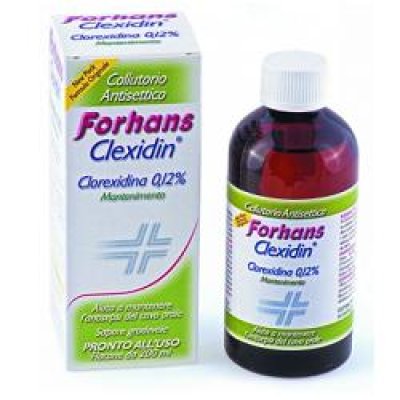 FORHANS CLEXIDIN 0,12 COLLUT FORHANS CLEXIDIN 0,12 COLLUT