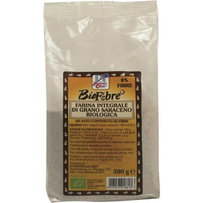 FARINA INTEGR GRANO SARAC 500G