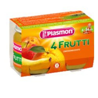 PLASMON OMO4FRUTTI 104X6      LP