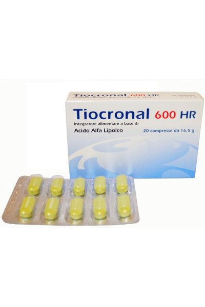 TIOCRONAL 600HR 20CPR TIOCRONAL 600HR 20CPR