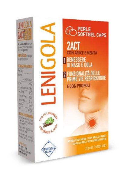 LENIGOLA BALS LIQUIRIZ 20 PERLE LENIGOLA BALS LIQUIRIZ 20 PERLE