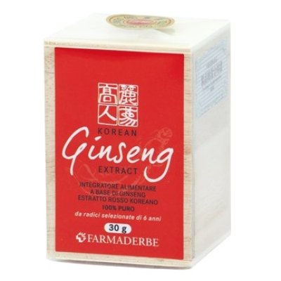 GINSENG KOREAN ROSSO 30GR FDR