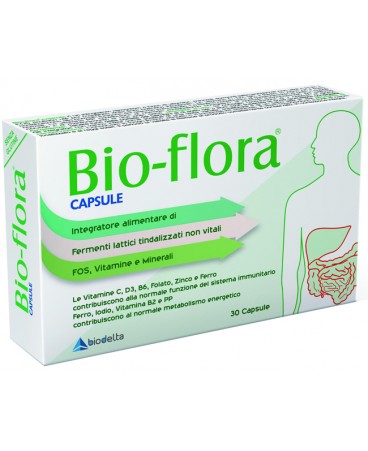 BIOFLORA INTEG VIT 30CPS