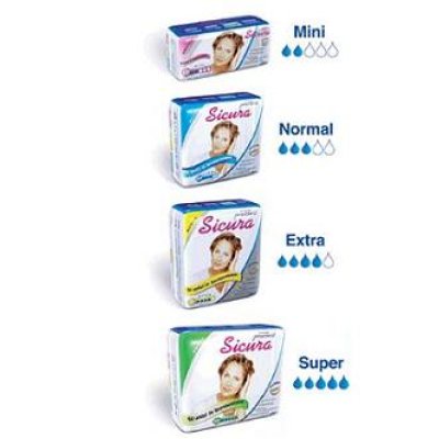 PRESTERIL-LADY SICURA MINI 20PZ