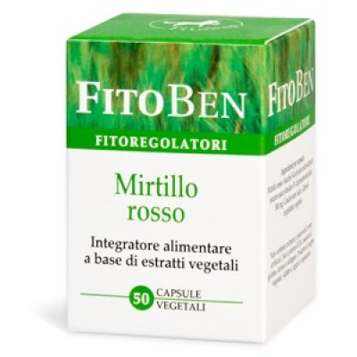MIRTILLO ROSSO 50CPS FITOBEN MIRTILLO ROSSO 50CPS FITOBEN