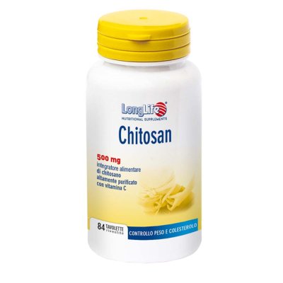 CHITOSAN 84TAV 500MG LONGLIFE CHITOSAN 84TAV 500MG LONGLIFE