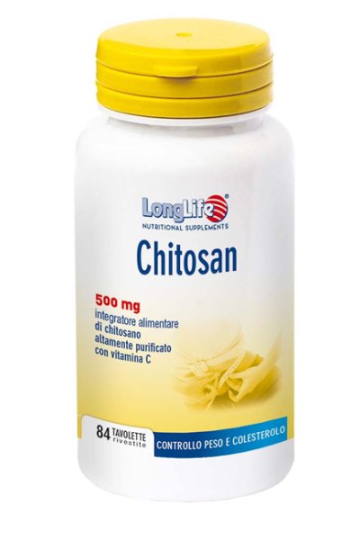 CHITOSAN 84TAV 500MG LONGLIFE CHITOSAN 84TAV 500MG LONGLIFE