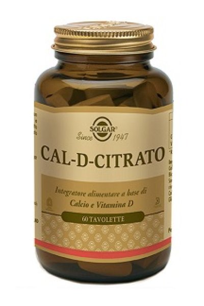 CAL D CITRATO 60TAV CAL D CITRATO 60TAV
