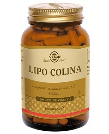 LIPO COLINA 100VEGICPS SOLGAR