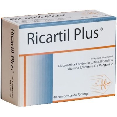 RICARTIL PLUS 40CPR 750MG RICARTIL PLUS 40CPR 750MG
