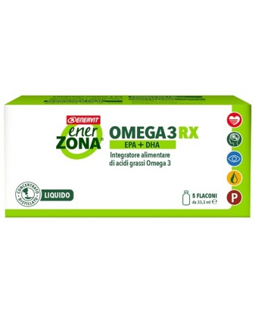 ENERZONA OMEGA 3 RX 5FLACONI