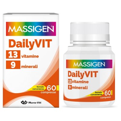 Marco Viti dailyvit+ integratore multivitaminico e multiminerale 60 compresse