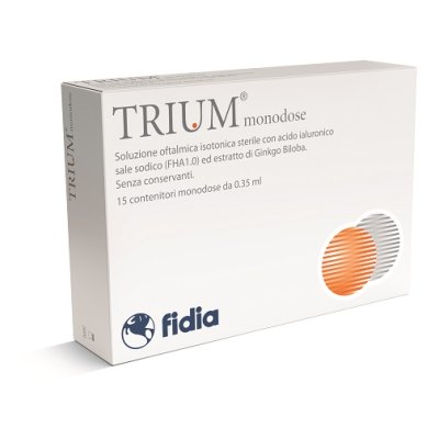 TRIUM COLLIRIO MONODOSE 15FL TRIUM COLLIRIO MONODOSE 15FL