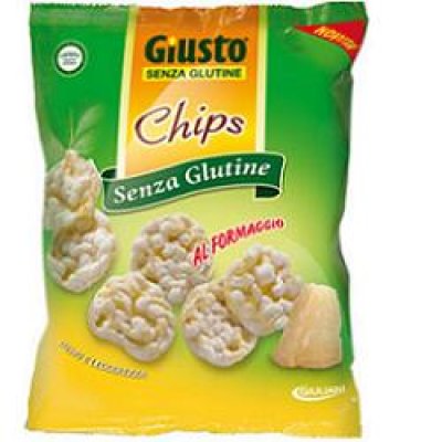 GIUSTO CHIPS FORMAGGIO S/GLUT