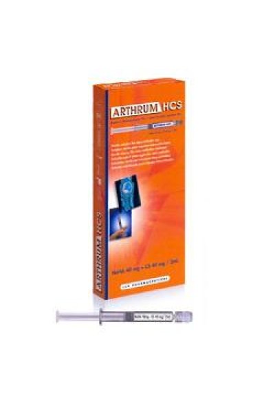 ARTHRUM HCS SIR INTRA-ART 2ML ARTHRUM HCS SIR INTRA-ART 2ML