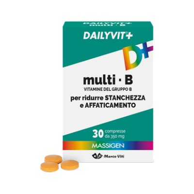 marco viti dailyvit+ multiB integratore a base di vitamine del gruppo B 30 compresse 