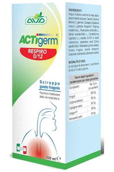 ACTIGERM RESPIRO 012 200ML ACTIGERM RESPIRO 012 200ML