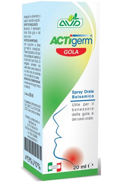 ACTIGERM GOLA SPRAY 20ML ACTIGERM GOLA SPRAY 20ML