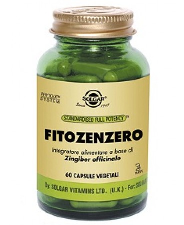 FITOZENZERO 60CPS VEGET SOLGAR