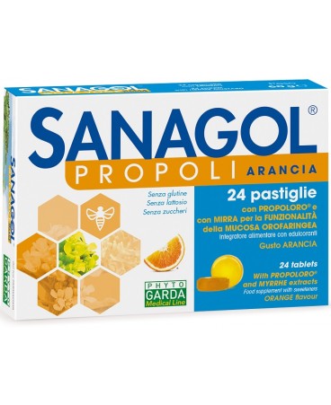 SANAGOL PROPOLI S/Z ARANCIA 24