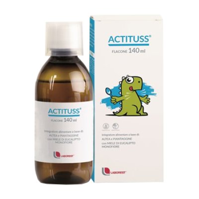 ACTITUSS SCIROPPO per bambini in caso di tosse secca 140 ml. ACTITUSS SCIROPPO per bambini in caso di tosse secca 140 ml.