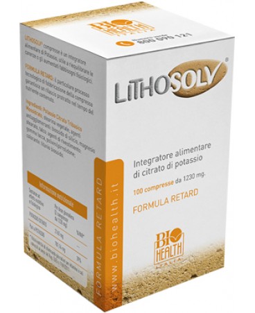 LITHOSOLV integratore di potassio 100 compresse retard 